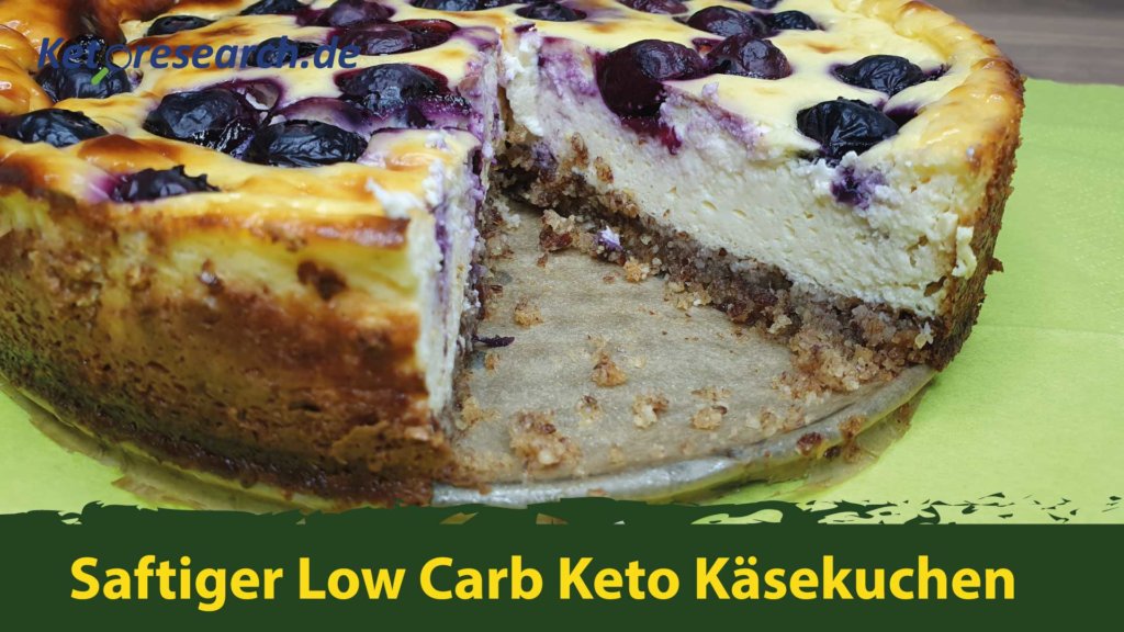 Low Carb Käsekuchen